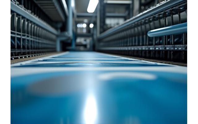 Prensa de impresión offset industrial en funcionamiento, produciendo grandes cantidades de material impreso.